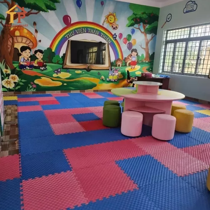 Bàn ghế cho thư viện trường học